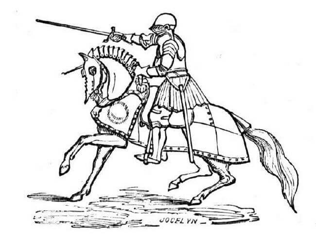 Free Coloring Pages Knights : Knights jousting coloring pages Free Coloring Pages Knights : Knights jousting coloring pages